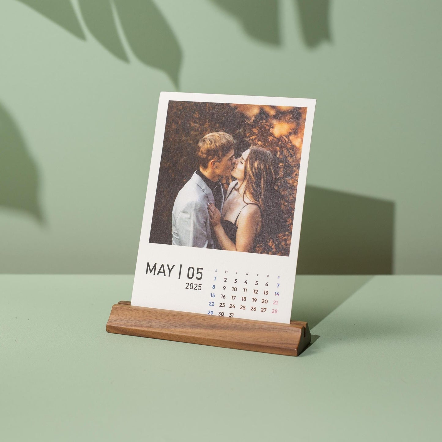 Bell Shape Wooden Stand Base - Walnut Wood Base Holder for Paper Acrylic Photo Pictures Tabletop Front Desk Business Signs Easy Switch Out