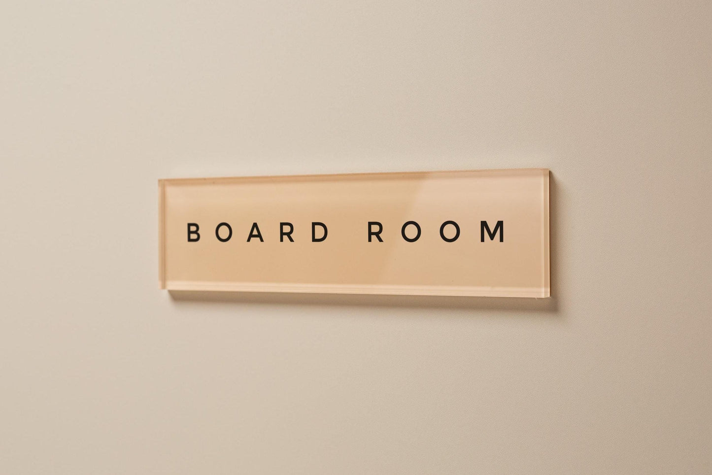 Pastel Acrylic Wall Plate Sign (D4) - Personalized Stick On Door Office Salon Lash Nails Small Business Shop Signage Work Rental Room Number