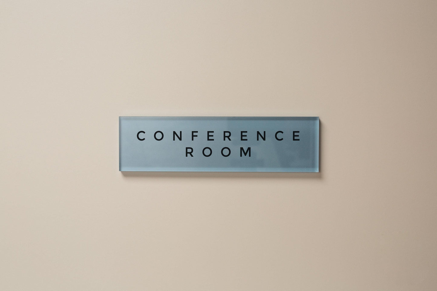 Pastel Acrylic Wall Plate Sign (D4) - Personalized Stick On Door Office Salon Lash Nails Small Business Shop Signage Work Rental Room Number
