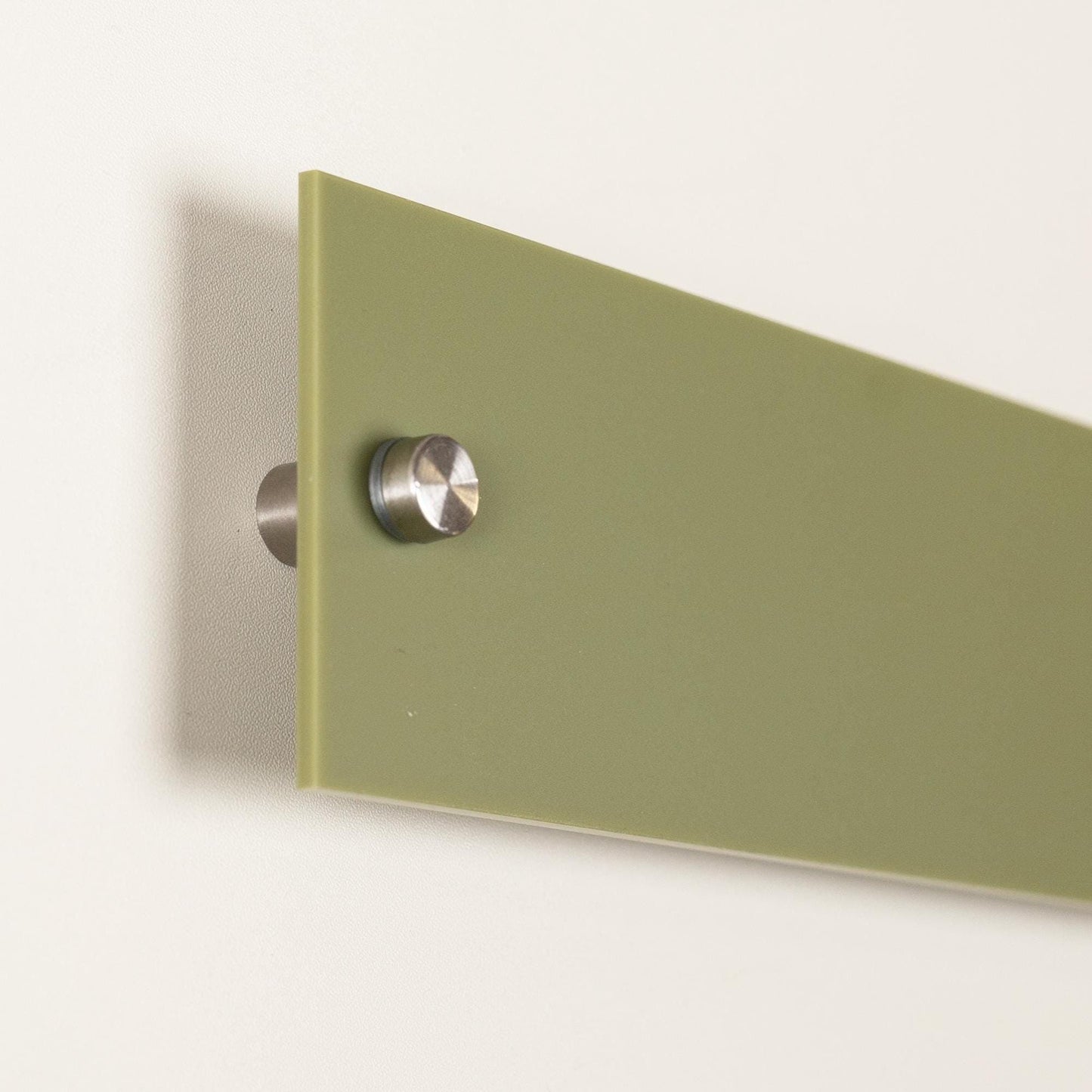 4pc Stand-offs for Wall Signs - 4x Set, Hardware Included, Acrylic Sign Replacement, Add-On, Available in Black, White, Silver, or Gold