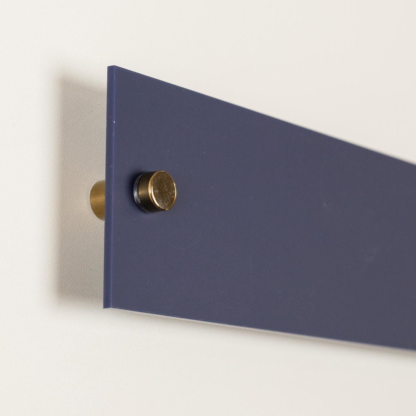 4pc Stand-offs for Wall Signs - 4x Set, Hardware Included, Acrylic Sign Replacement, Add-On, Available in Black, White, Silver, or Gold