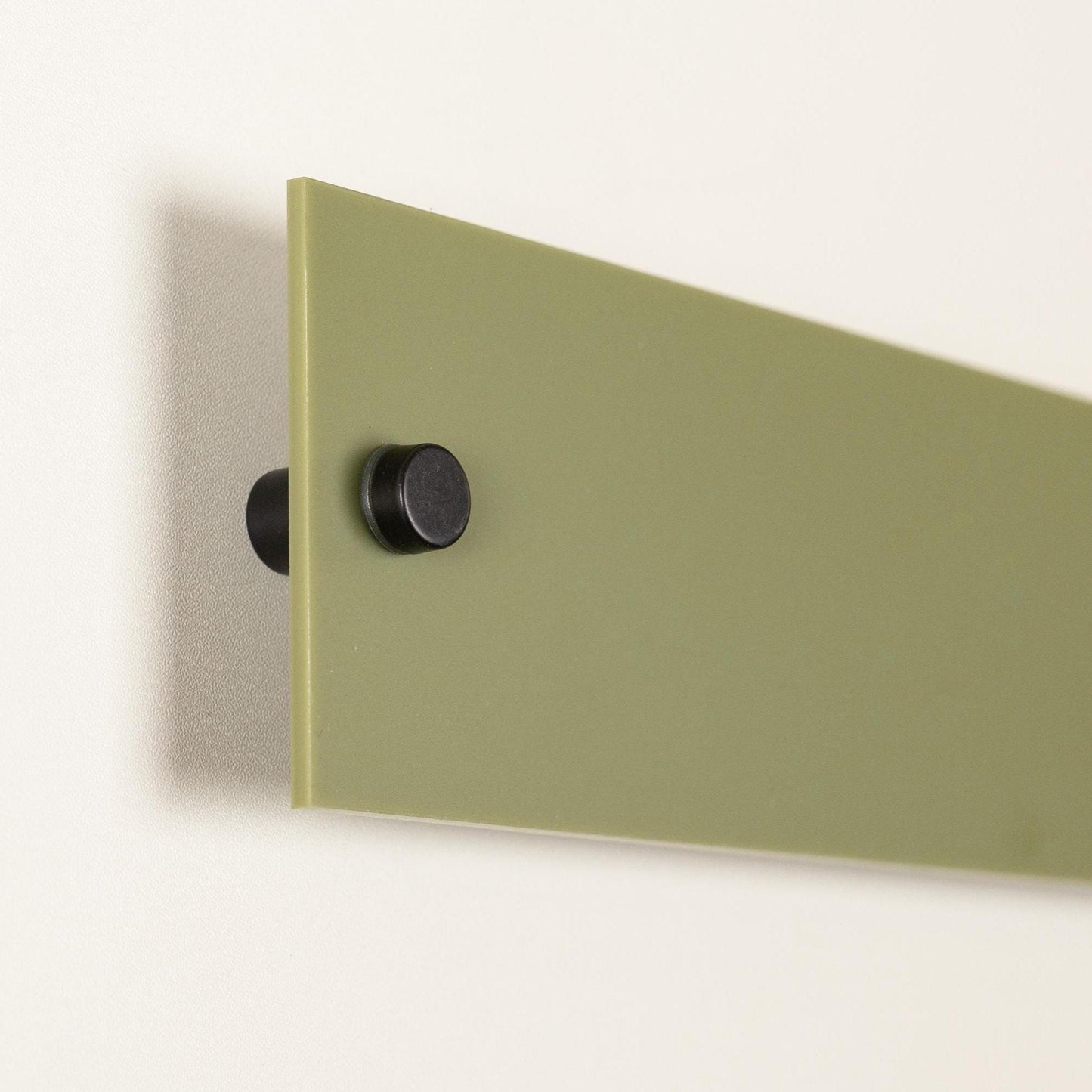 4pc Stand-offs for Wall Signs - 4x Set, Hardware Included, Acrylic Sign Replacement, Add-On, Available in Black, White, Silver, or Gold