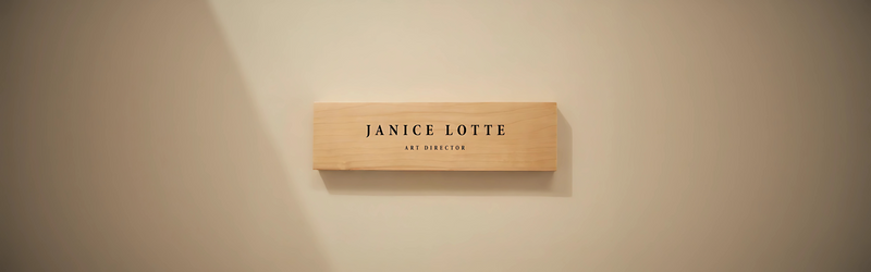 Wall Name Signs