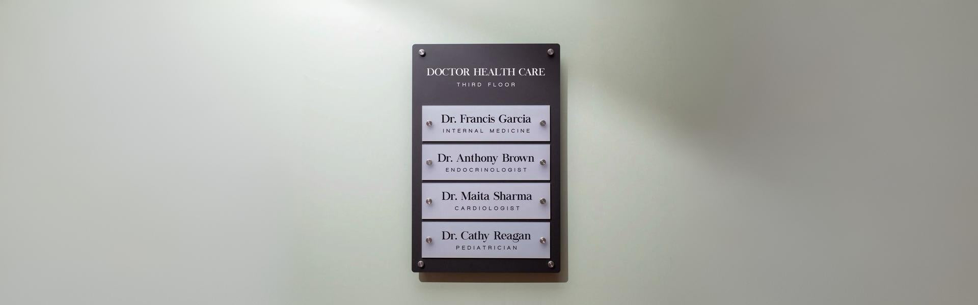Directory Signs