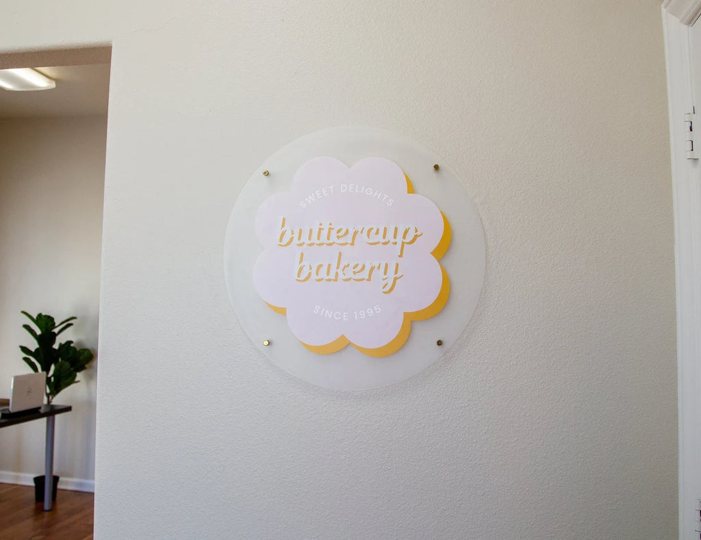 Custom Circular Acrylic Sign