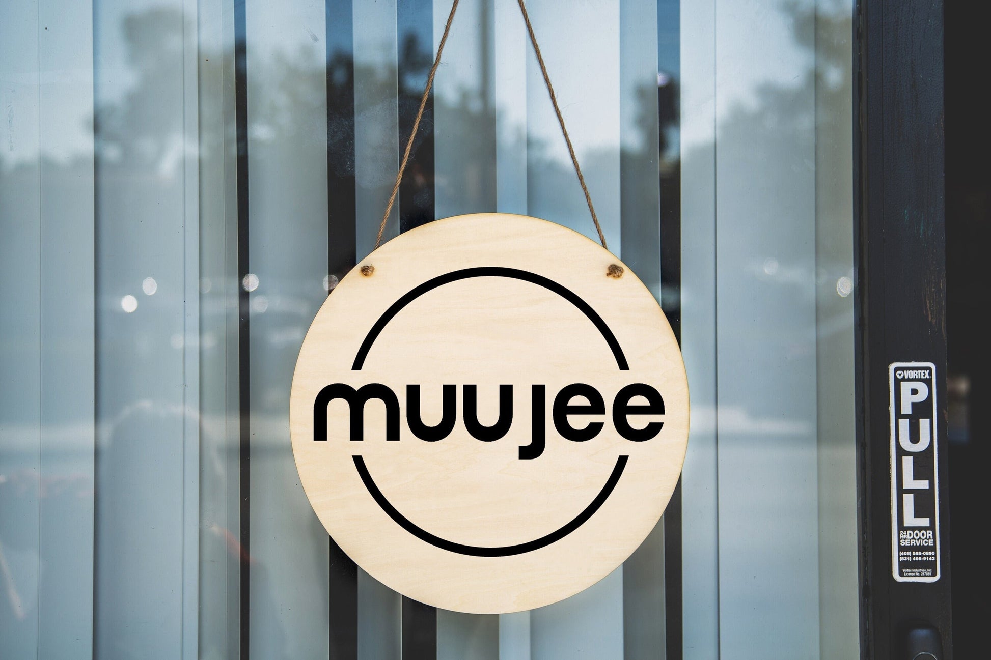 Custom Round Wooden Sign - Wooden Personalized Sign | Personalized Wooden Hanging Sign