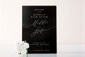 Personalized Acrylic Wedding Welcome Sign (Design 1) - Custom Modern Bridal Event Engagement Party Rehearsal Dinner Nuptials Signage