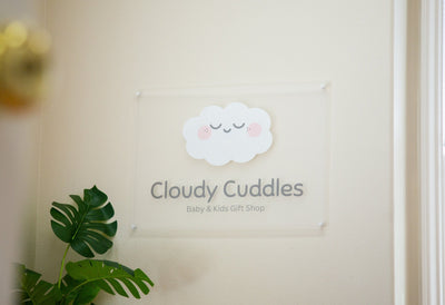Frosted Rectangle Wall Sign With 4 Holes - Custom Small Business Logo Sign for Beauty Salon Owners Hair Nail Stylist Makeup Massage Skincare