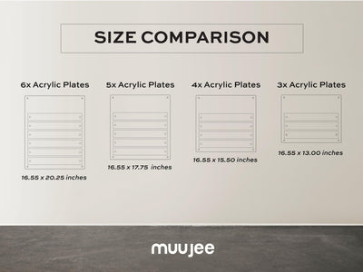 Wall Directory (Wide) - Customizable Large Office Wall Door Building Mounted Business Logo Sign, Job Title Room Signage, Made to Order