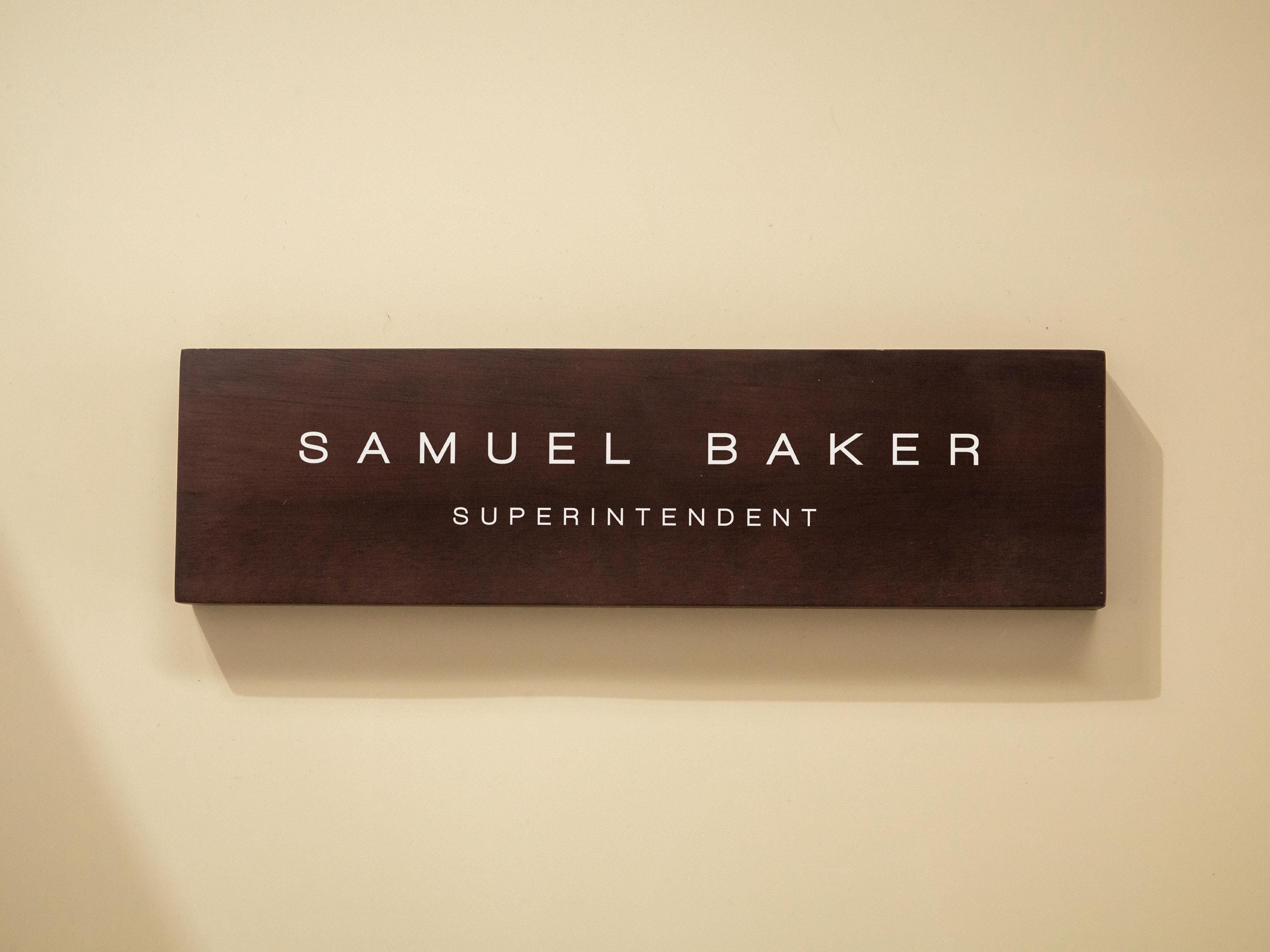 Stick On Wood Wall Name Plate (D3)- Personalized Door Office Sign New Job Room Label CEO Boss Staff Teacher Corporate Promotion Gift