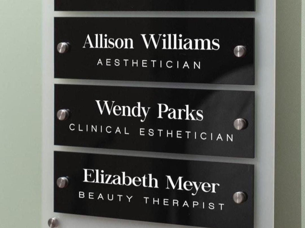 Add On: Replacement Plate for Wall Directory (Standard Size)