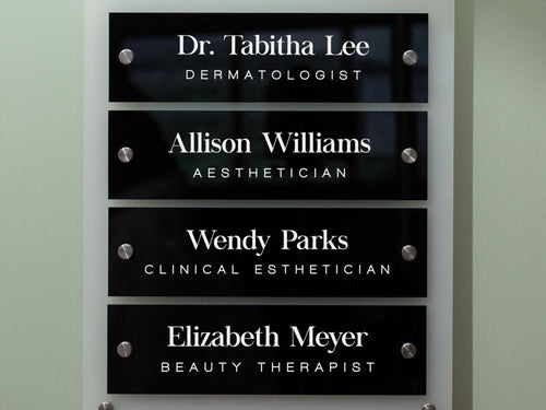 Add On: Replacement Plate for Wall Directory (Standard Size)
