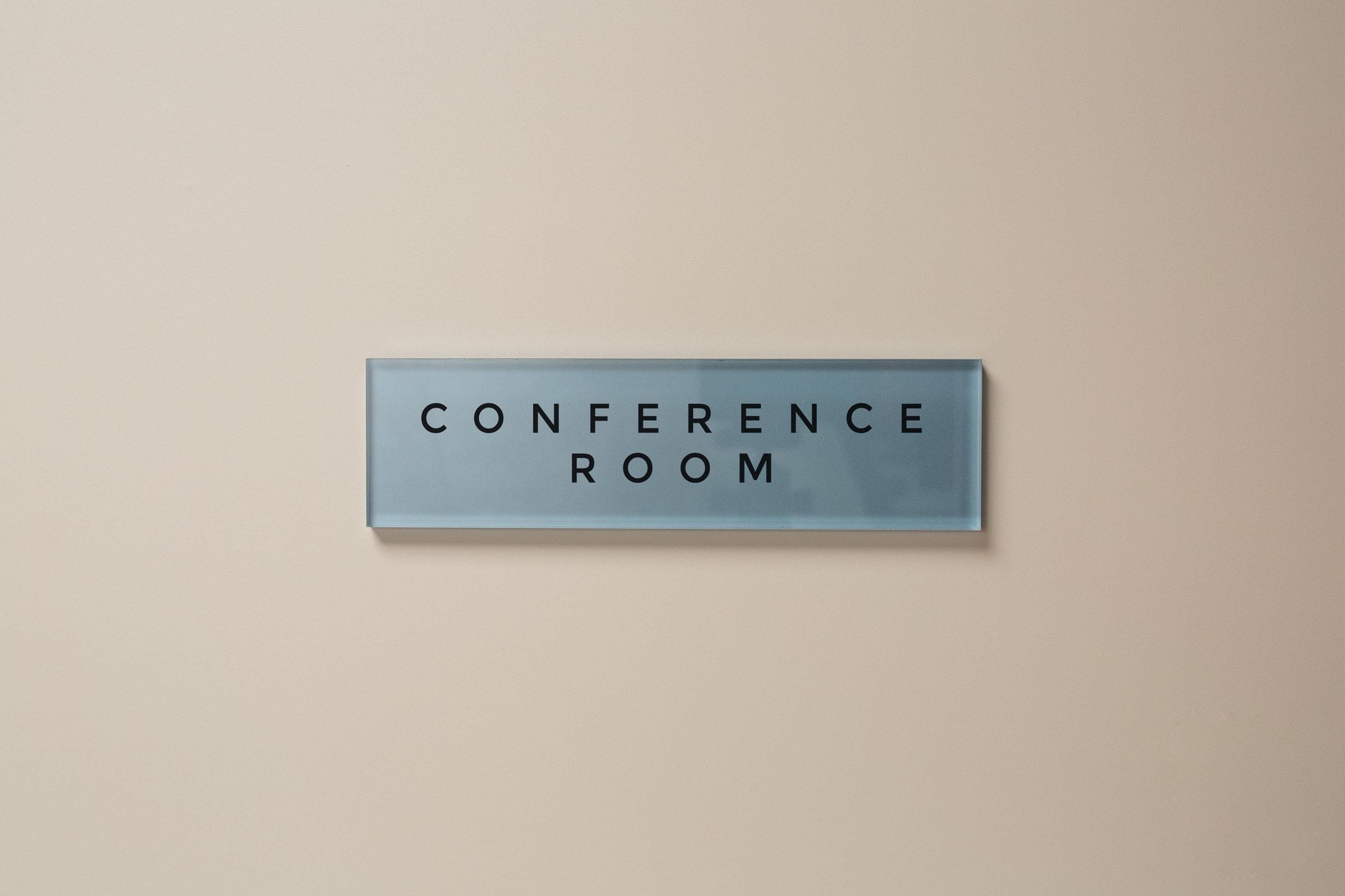 Pastel Acrylic Wall Plate Sign (D4) - Personalized Stick On Door Office Salon Lash Nails Small Business Shop Signage Work Rental Room Number