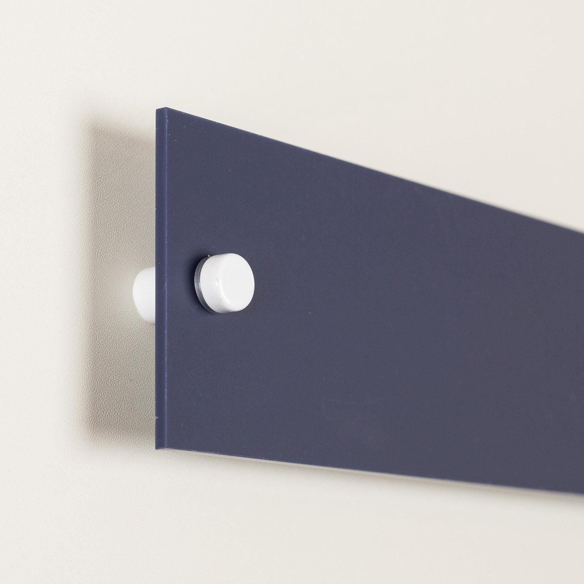4pc Stand-offs for Wall Signs - 4x Set, Hardware Included, Acrylic Sign Replacement, Add-On, Available in Black, White, Silver, or Gold