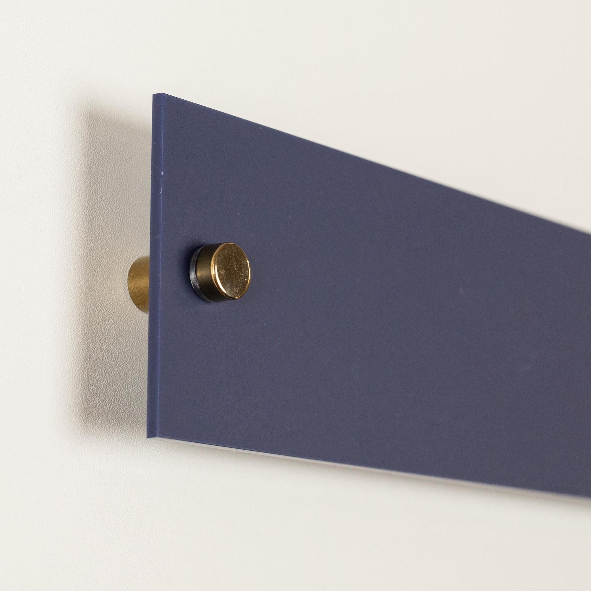 4pc Stand-offs for Wall Signs - 4x Set, Hardware Included, Acrylic Sign Replacement, Add-On, Available in Black, White, Silver, or Gold