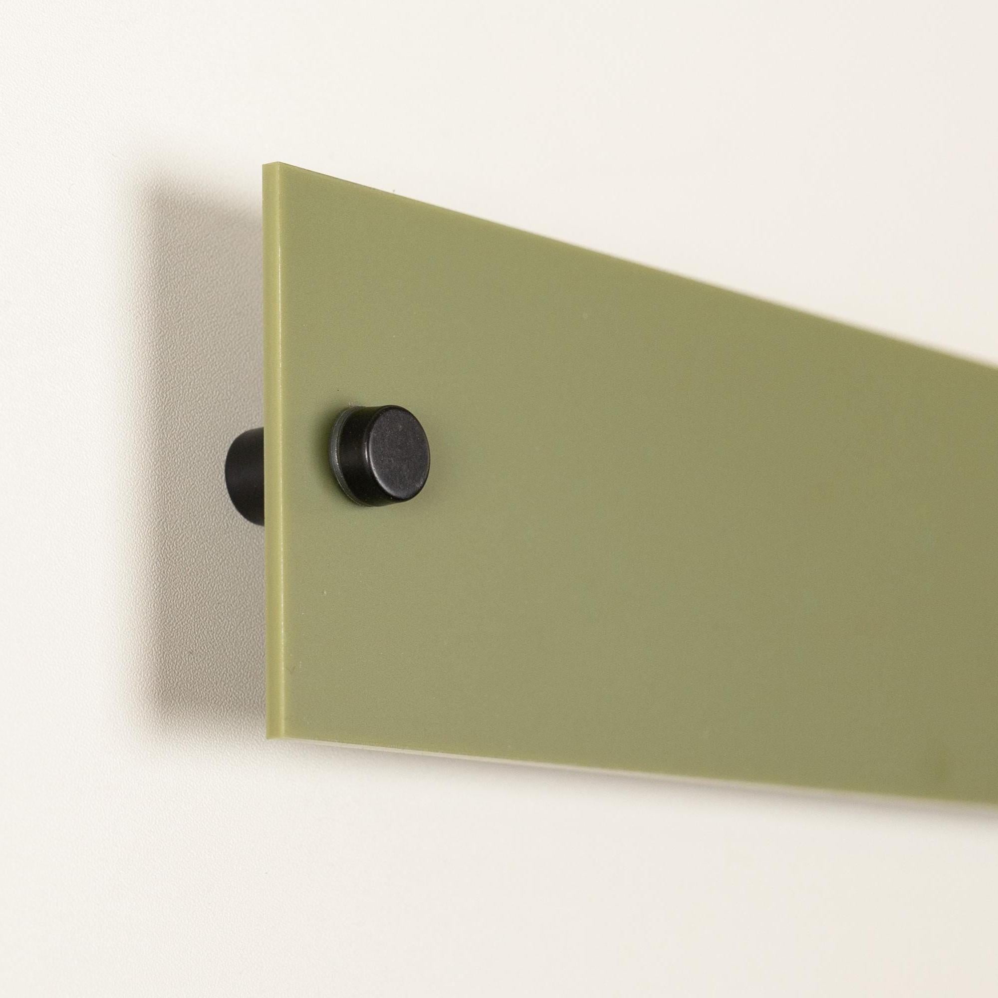 4pc Stand-offs for Wall Signs - 4x Set, Hardware Included, Acrylic Sign Replacement, Add-On, Available in Black, White, Silver, or Gold
