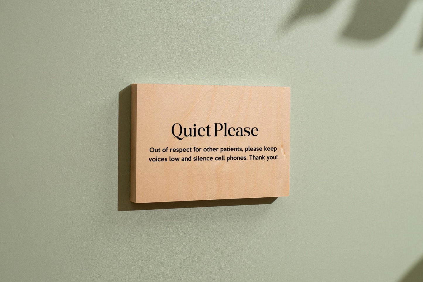 4x6 Birch Plywood Sign (D1) - Your Text On Wooden Signage, Custom Stick On Signs for Desk or Wall, Guests Shop Office Business Instructions