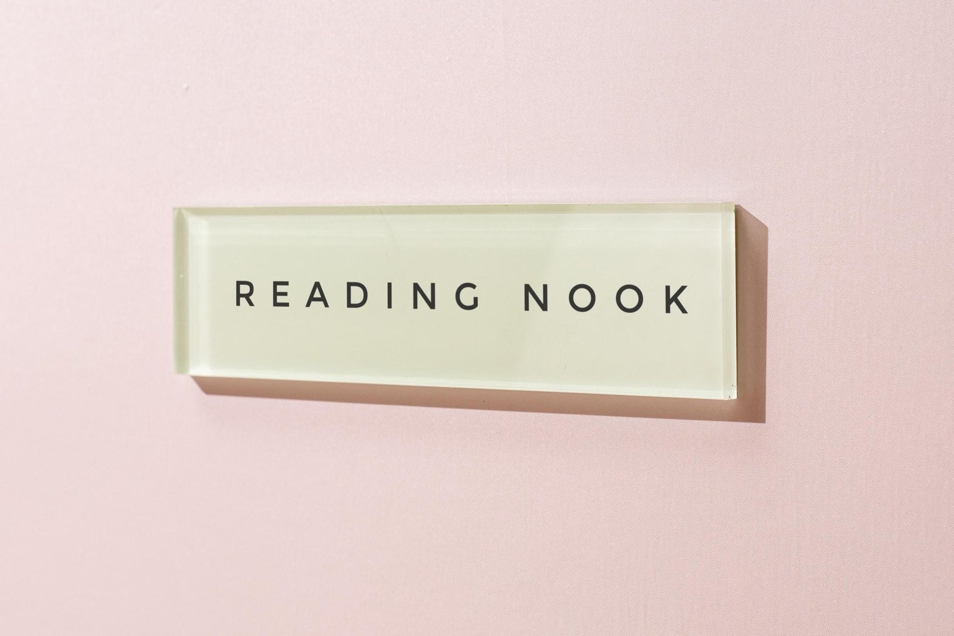 Pastel Acrylic Wall Plate Sign (D4) - Personalized Stick On Door Office Salon Lash Nails Small Business Shop Signage Work Rental Room Number
