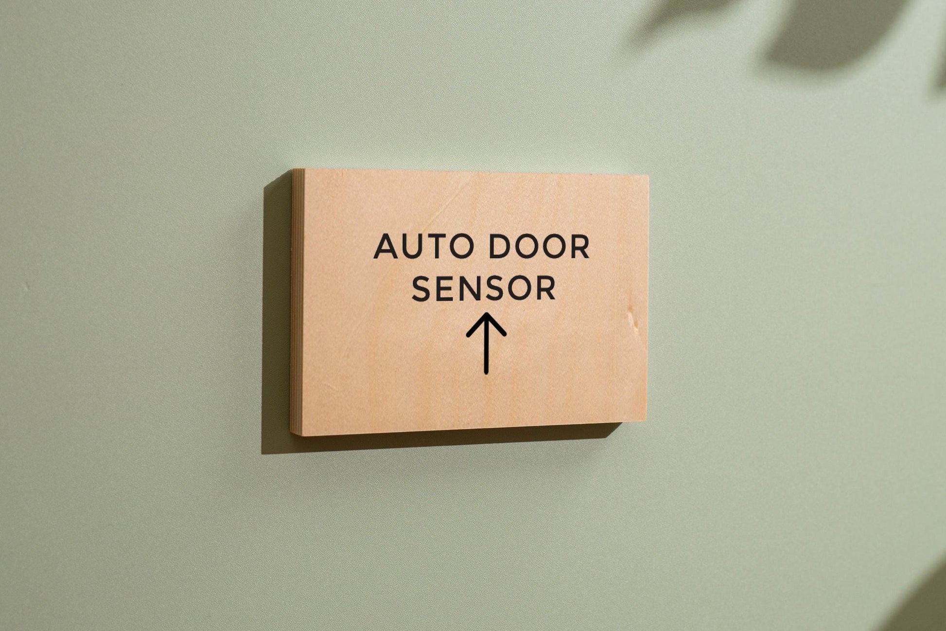 4x6 Birch Plywood Sign (D2) - Your Text On Wooden Plate, Custom Signs for Desk or Wall, Guests Shop Office Business Directional Arrow Signs