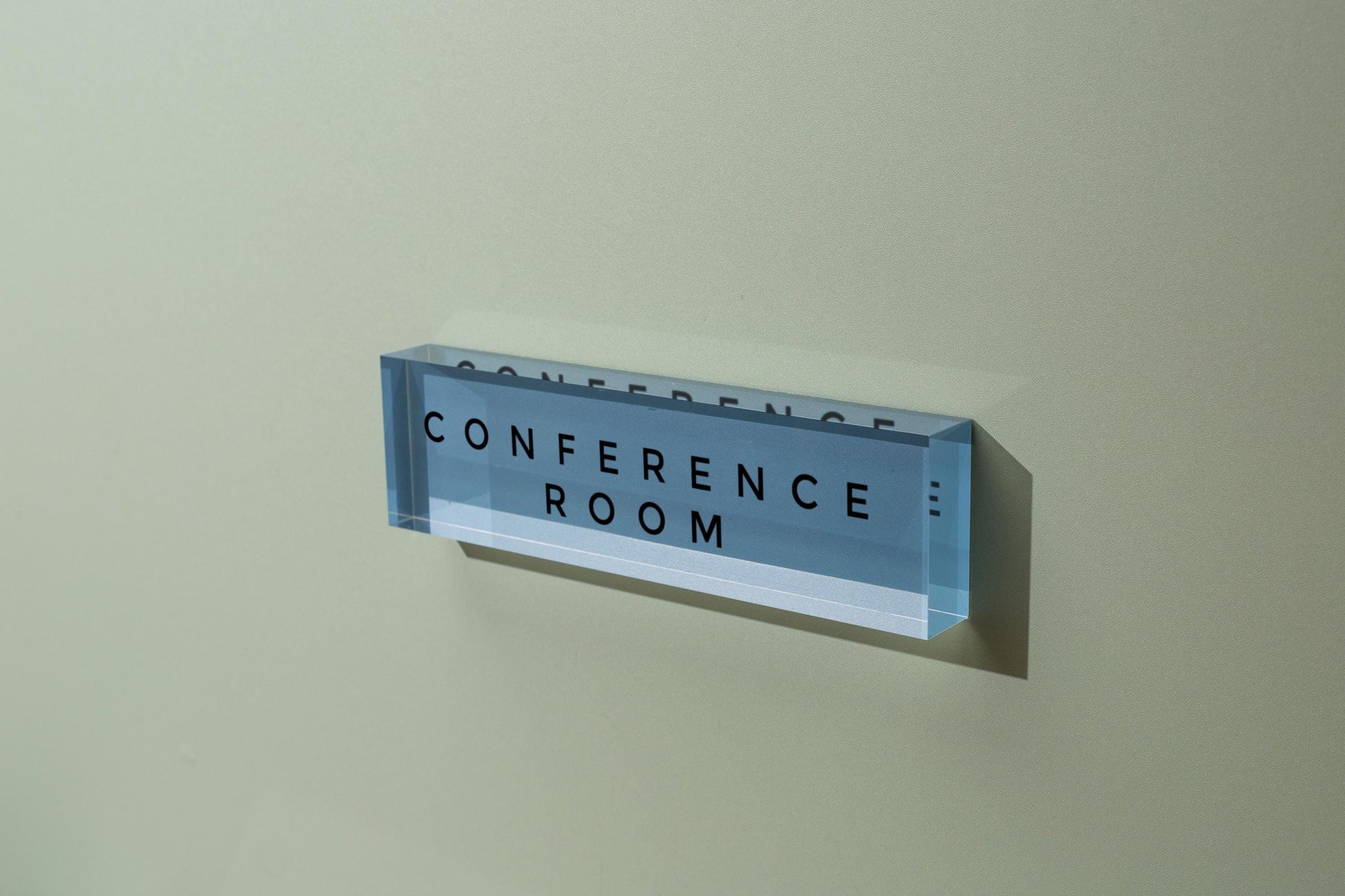 Pastel Acrylic Wall Name Block (D4) - Room Sign Name Work Title CEO Job Office Decor Promotion Coworker Staff Gifts, Stick on Wall Signage