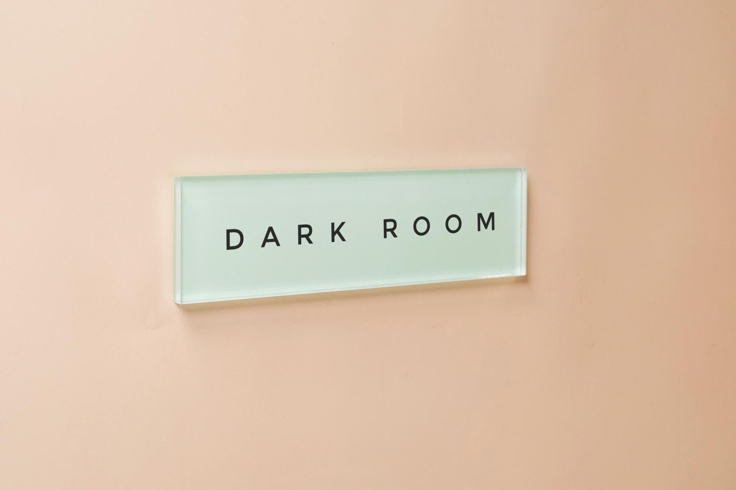 Pastel Acrylic Wall Plate Sign (D4) - Personalized Stick On Door Office Salon Lash Nails Small Business Shop Signage Work Rental Room Number