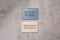 4x6 Pastel Acrylic Wall Sign (D1) - Your Text On Wall Sign Custom Stick-On Signage for Guests Shop Office Business Direction Instructions