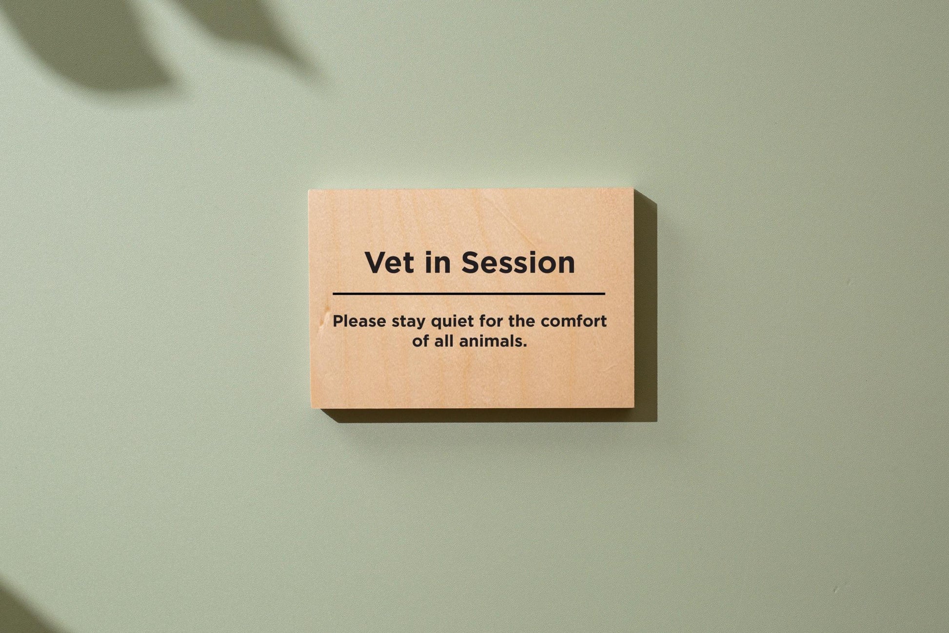 4x6 Birch Plywood Sign (D4) - Your Text On Wooden Signage, Custom Stick On Signs for Desk or Wall, Guests Shop Office Business Directional